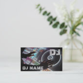 DJ Visitekaartje (Staand voorkant)