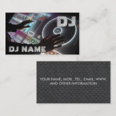 DJ Visitekaartje (Voorkant / Achterkant)