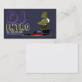 DJ Visitekaartje (Voorkant / Achterkant)