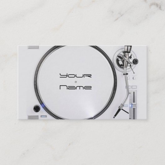 DJ Visitekaartje (Voorkant)