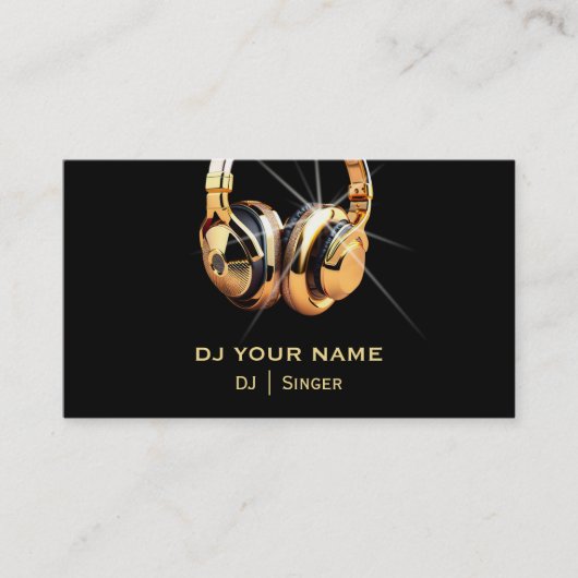 DJ Visitekaartje (Voorkant)