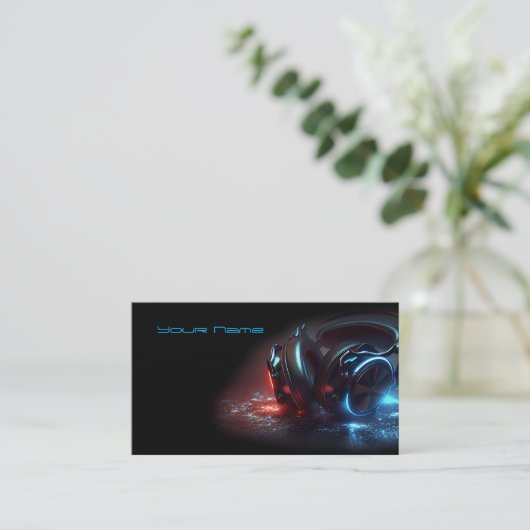 DJ Visitekaartje (Staand voorkant)