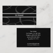 DJ Visitekaartje (Voorkant / Achterkant)