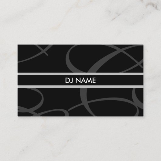 DJ Visitekaartje (Voorkant)