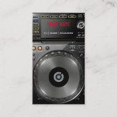 DJ Visitekaartje (Voorkant)