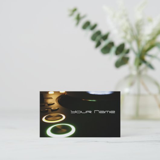 DJ Visitekaartje (Staand voorkant)