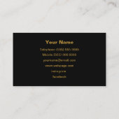 DJ Visitekaartje (Achterkant)