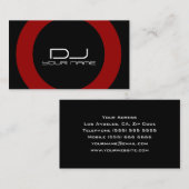 DJ Visitekaartje (Voorkant / Achterkant)