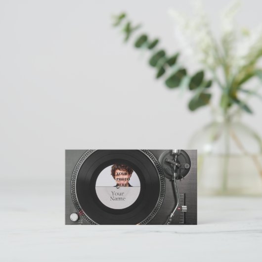 DJ Visitekaartje (Staand voorkant)