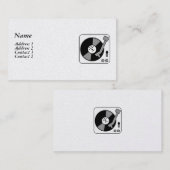 DJ VISITEKAARTJE (Voorkant / Achterkant)