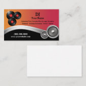 DJ VISITEKAARTJE (Voorkant / Achterkant)