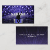 DJ visitekaartje (Voorkant / Achterkant)