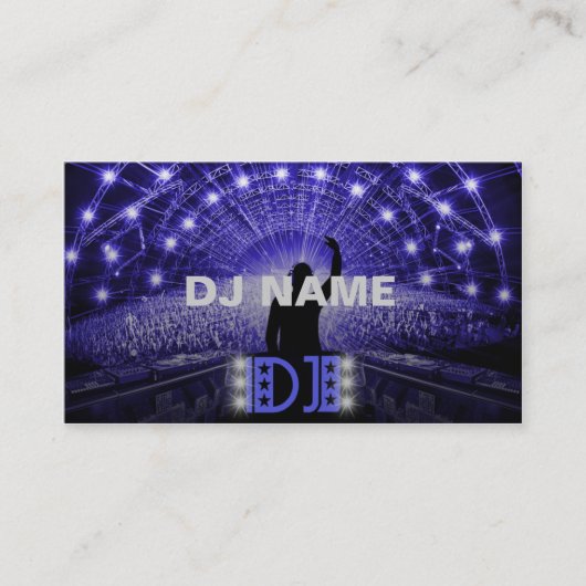 DJ visitekaartje (Voorkant)