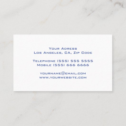 DJ Visitekaartje (Achterkant)