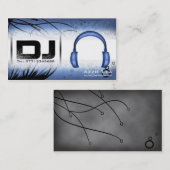 DJ-Visitekaartje - aanpasbaar Visitekaartje (Voorkant / Achterkant)