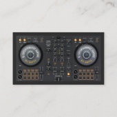 DJ Visitekaartje, DJ Event Service, Entertainment Visitekaartje (Achterkant)