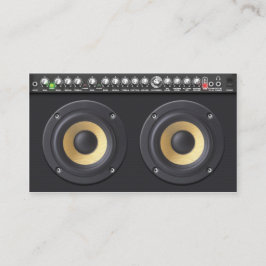 DJ Visitekaartje luidsprekers