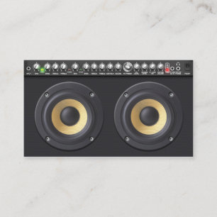 DJ Visitekaartje luidsprekers