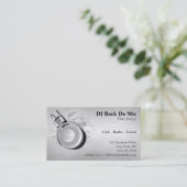 DJ-Visitekaartje - Metaal Kijk Visitekaartje (Staand voorkant)
