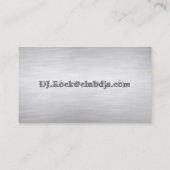 DJ-Visitekaartje - Metaal Kijk Visitekaartje (Achterkant)