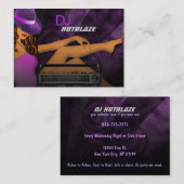 DJ Visitekaartjes (Voorkant / Achterkant)