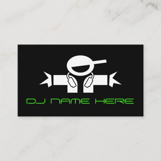 DJ Visitekaartjes (Voorkant)