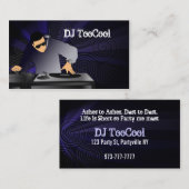 DJ Visitekaartjes (Voorkant / Achterkant)