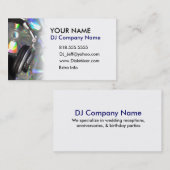 DJ Visitekaartjes (Voorkant / Achterkant)