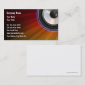 DJ Visitekaartjes (Voorkant / Achterkant)