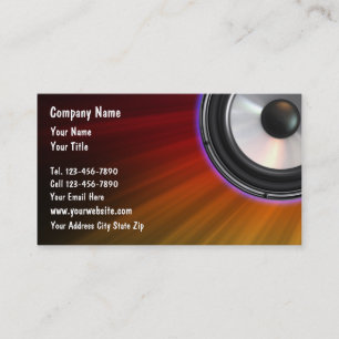 DJ visitekaartjes