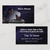DJ Visitekaartjes (Voorkant / Achterkant)