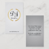 DJ - visitekaartjes (Voorkant / Achterkant)