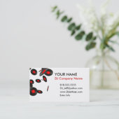 DJ Visitekaartjes 02 (Staand voorkant)