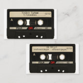 DJ Visitekaartjes - Vintage Mixtape (Voorkant / Achterkant)