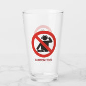 DJ Vrije Zone Glas (Achterkant)