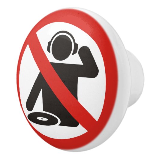 DJ-vrije zone Keramische Knop (Rechts)