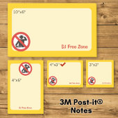 DJ Vrije Zone Post-it® Notes