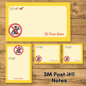 DJ Vrije Zone Post-it® Notes
