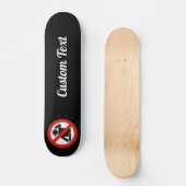 DJ vrije zone Skateboard Deck (Voorkant)