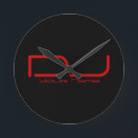 DJ Wall Clock Ronde Klok<br><div class="desc">Copyright © 2009-2016</div>