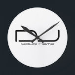 DJ Wall Clock Ronde Klok<br><div class="desc">Copyright © 2009-2016</div>