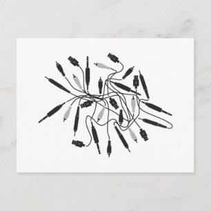 DJ Wires Briefkaart