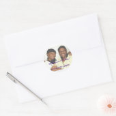 DJ YOUNG LION & DJ MIKEY T RONDE STICKER (Envelop)