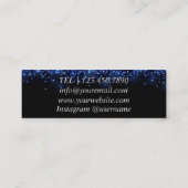 DJ | Zanger | Songwriter Planning Visitekaartje (Achterkant)