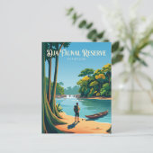 Dja Faunal Reserve Kameroen Briefkaart (Staand voorkant)