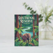 Dja Faunal Reserve Kameroen Briefkaart (Staand voorkant)