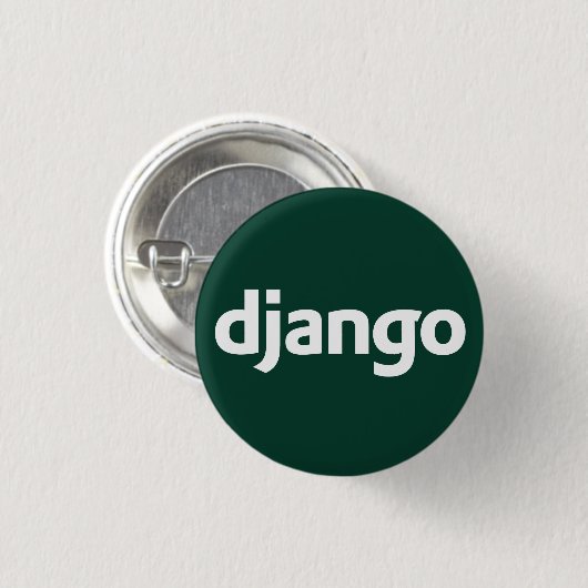 Django-knoppen Ronde Button 3,2 Cm (Voorkant /achterkant)