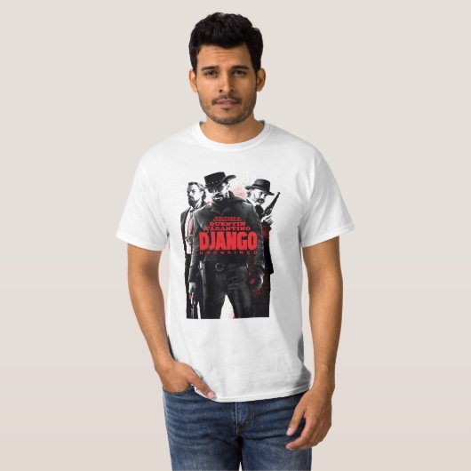 DJANGO UNCHAINED T-SHIRT (Voorkant volledig)