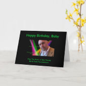 DJColzz Novelty Birthday Card Kaart (Gele Bloem)