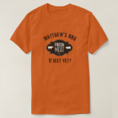 D'Jeet toch? Vers vlees ・Aangepast BBQ T-shirt (Design voorkant)